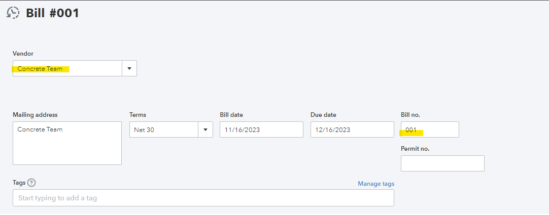 insert-vendor-into-bill