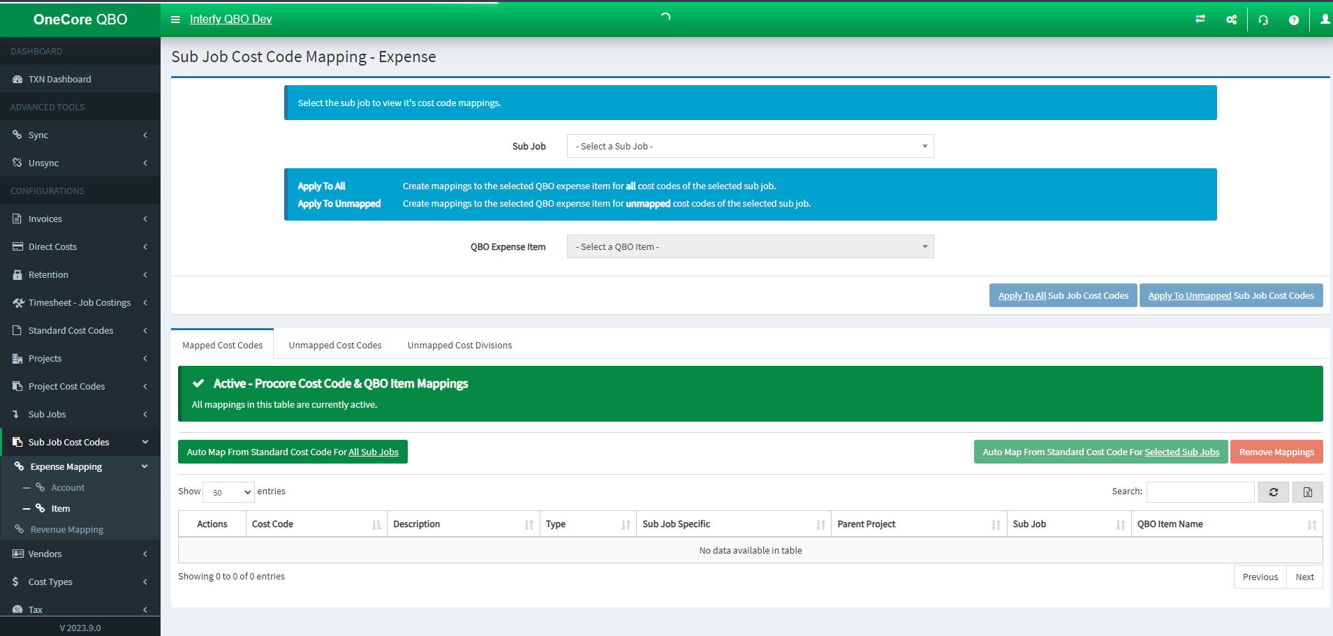 subjob-expense-mapping-item
